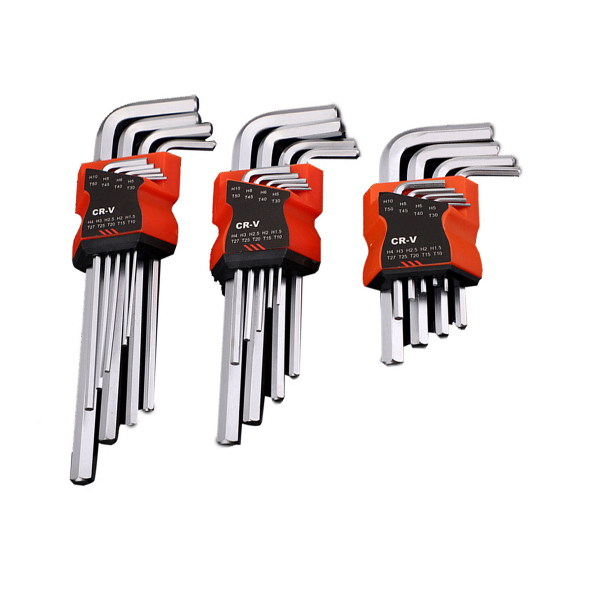 9 sztuk zestaw kluczy imbusowych dostosowany klucz sześciokątny L